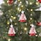 Mr. Christmas 5" Nostalgic Ceramic Tree Ornament with White Bulbs